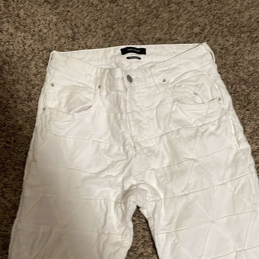 Isabel Marant White Diamond Patchwork /Quilted Je… - image 6